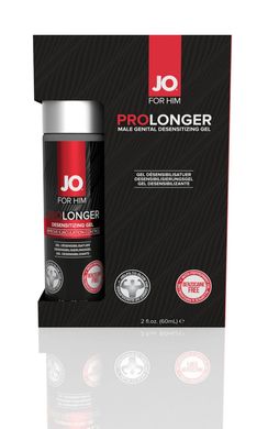 Пролонгер гель System JO Prolonger Gel (60 мл) с маслом перечной мяты, гвоздичного перца и пачули