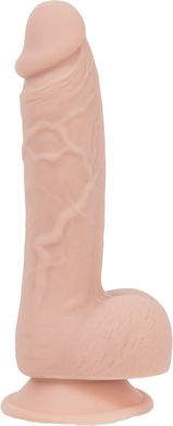 Фаллоимитатор ADDICTION - Mark 7.5" Dildo With Balls, Beige