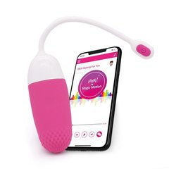 Смарт-виброяйцо Magic Motion Vini Pink, управление со смартфона