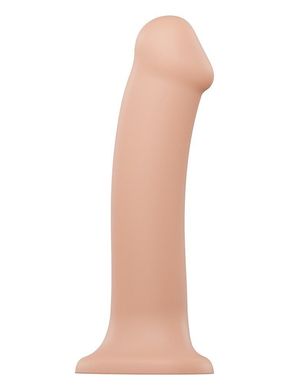 Насадка для страпона Strap-On-Me Dual Density Dildo Flesh XL, диаметр 4,5см, двухслойная, гибкая