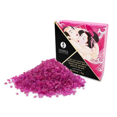 Соль для ванны Shunga Moonlight Bath - Aphrodisia (75 мл), соль Мертвого моря, аромамасла