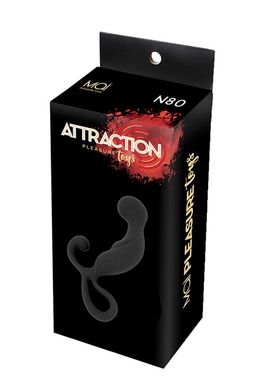 Массажеры простаты MAI Attraction Toys №80 Black, длина 13.4см, диаметр 3.2см