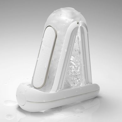 Мастурбатор Tenga Flip Zero Electronic Vibration White, изменяемая интенсивность, раскладной