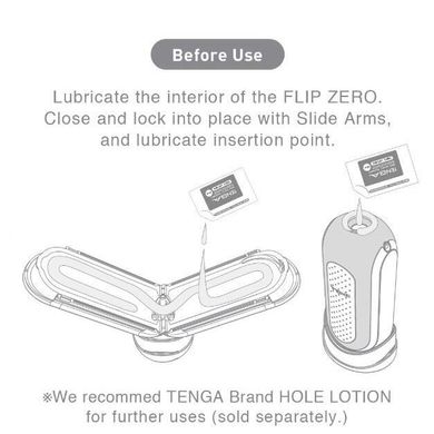 Мастурбатор Tenga Flip Zero Electronic Vibration White, змінна інтенсивність, розкладний