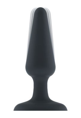 Анальная пробка с вибрацией Dorcel Best Vibe Plug M, макс. диаметр 4,1см, soft-touch силикон