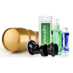 Мастурбатор Fleshlight STU Value Pack: присоска, лубрикант, очищувальний та відновлювальний засіб