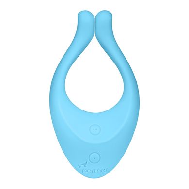 Вибратор для пар Satisfyer Endless Love Blue, 3 независимых мотора, многофункциональный