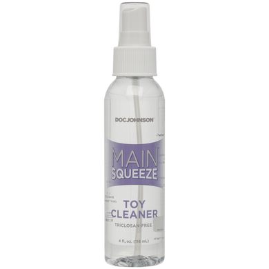 Чистячий засіб для іграшок Doc Johnson Main Squeeze Toy Cleaner (118 мл) антибактеріальний