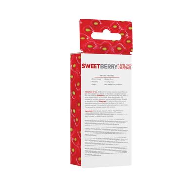 Гель для клитора System JO - Sweet Berry Heat (10 мл), можно для поцелуев, вибрация с разогревом