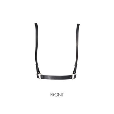 Портупея Bijoux Indiscrets MAZE - X Harness Black, екошкіра