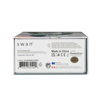 Вакуумный вибратор Swan The Monarch Swan Teal