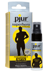 Пролонгирующий спрей pjur Superhero Strong Spray 20 ml, с экстрактом имбиря, впитывается в кожу