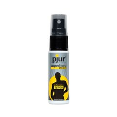 Пролонгувальний спрей pjur Superhero Strong Spray 20 ml, з екстрактом імбиру, всотується в шкіру