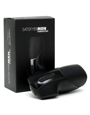 Мастурбатор Satisfyer Men Vibration имитатор минета с вибрацией, стимуляция головки