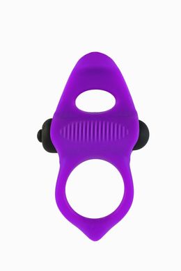 Эрекционное виброкольцо Adrien Lastic Lingus MAX Violet с язычком для стимуляции клитора