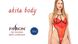 Боді з високим вирізом стегна AKITA BODY red - Passion Exclusive