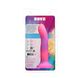 Светящийся в темноте фаллоимитатор ADDICTION Rave 8″ Glow in the Dark Dildo Pink Purple, 20,3 см