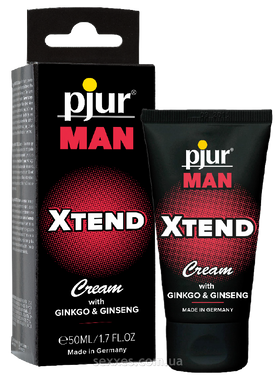 Крем для пениса стимулирующий pjur MAN Xtend Cream 50 ml, с экстрактом гинкго и женьшеня