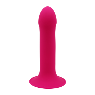 Дилдо з присоскою Adrien Lastic Hitsens 2 Pink, відмінно для страпона, макс діаметр 4 см, довжина 16