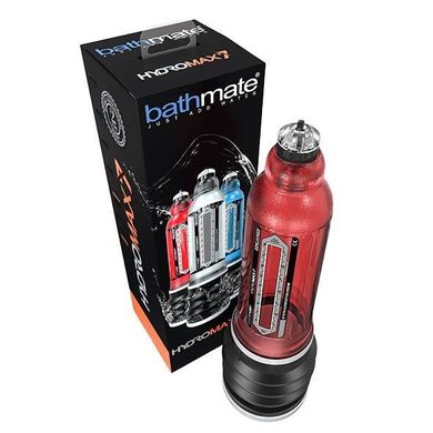 Гидропомпа Bathmate Hydromax 7 Red (X30), для члена длиной от 12,5 до 18см, диаметр до 5см