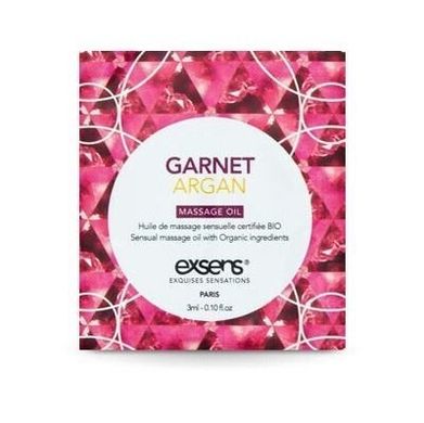 Пробник масажної олії EXSENS Garnet Argan 3мл