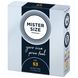 Презервативи Mister Size - pure feel - 53 (3 condoms), товщина 0,05 мм