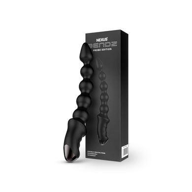 Анальний вібратор-буси Nexus BENDZ Bendable Vibrator Probe Edition, ефект пам’яті форми