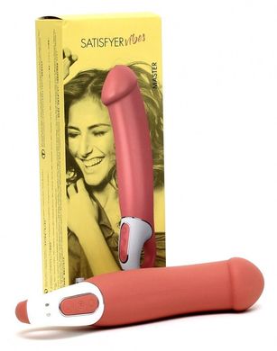 Мощный вибратор Satisfyer Vibes Master с гибким стволом, литой силикон