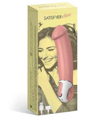 Мощный вибратор Satisfyer Vibes Master с гибким стволом, литой силикон