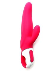 Мощный вибратор-кролик Satisfyer Vibes Mr. Rabbit, два мотора, литой силикон