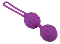 Вагинальные шарики Adrien Lastic Geisha Lastic Balls BIG Violet (L), диаметр 4см, вес 90гр