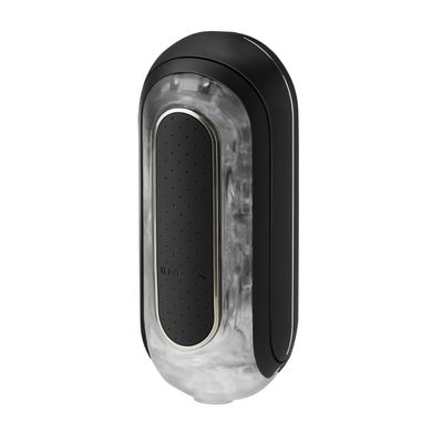 Мастурбатор Tenga Flip Zero Electronic Vibration Black, змінна інтенсивність, розкладний