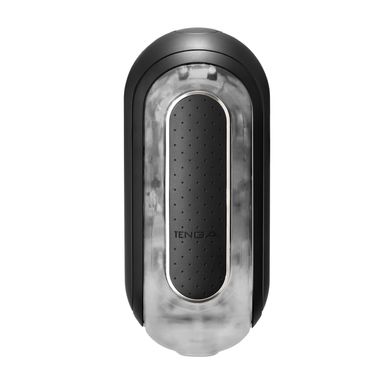 Мастурбатор Tenga Flip Zero Electronic Vibration Black, изменяемая интенсивность, раскладной