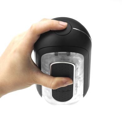 Мастурбатор Tenga Flip Zero Electronic Vibration Black, изменяемая интенсивность, раскладной