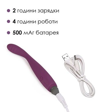 Тонкий вибратор точки G Svakom Cici Violet