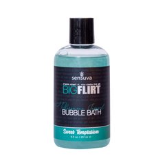 Пена для ванны Sensuva — Big Flirt Pheromone Bubble Bath — Sweet Temptation (237 мл)