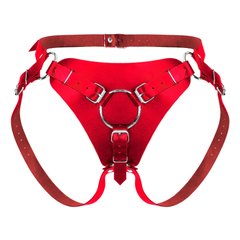 Труси для страпона Feral Feelings Strap-on Harness Red, red