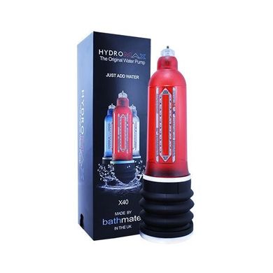 Гидропомпа Bathmate Hydromax 9 Red (X40), для члена длиной от 18 до 23см, диаметр до 5,5см