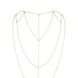 Цепочка для спины Bijoux Indiscrets Magnifique Back and Cleavage Chain - Gold, украшение для тела