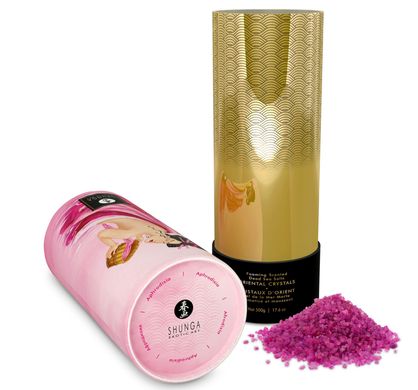 Соль для ванны Shunga Oriental Crystals Bath Salts – Aphrodisia (500 г), соль Мертвого моря