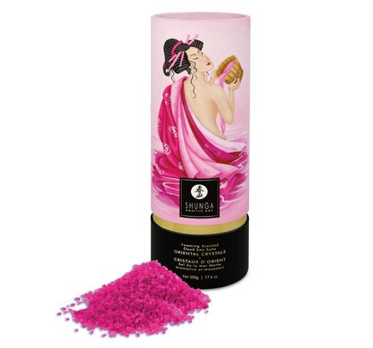 Сіль для ванни Shunga Oriental Crystals Bath Salts – Aphrodisia (500 г), сіль Мертвого моря