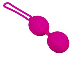 Вагинальные шарики Adrien Lastic Geisha Lastic Balls Mini Magenta (S), диаметр 3,4см, вес 85гр