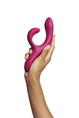 Смарт вибратор-кролик We-Vibe Nova Fuchsia, эргономичный, регулируемый угол наклона ствола