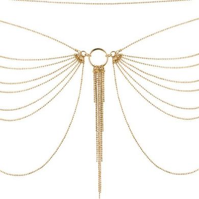 Ланцюжок трусики або ліф Bijoux Indiscrets MAGNIFIQUE Waist Chain - Gold, прикраса на тіло