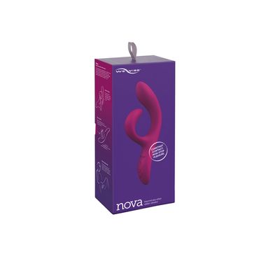 Смарт вібратор-кролик We-Vibe Nova Fuchsia, ергономічний, регульований кут нахилу стовбура