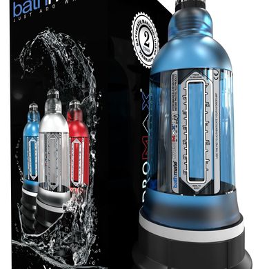 Гідропомпа Bathmate Hydromax 7 WideBoy Blue (X30) для члена довжиною від 12,5 до 18 см, діаметр до 5