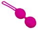 Вагінальні кульки Adrien Lastic Geisha Lastic Balls Mini Magenta (S), діаметр 3,4 см, вага 85 г