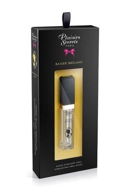 Стимулирующий блеск для губ Plaisirs Secrets Stimulating Oral Gloss Baiser Brulant (7 мл)