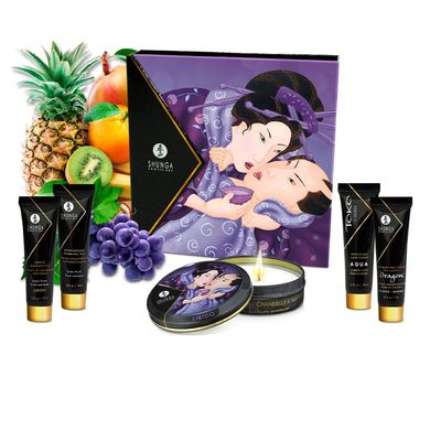 Подарочный набор Shunga Geishas Secrets – Exotic Fruits для шикарной ночи вдвоем