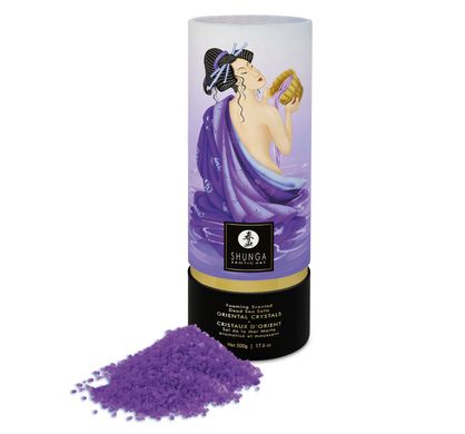 Соль для ванны Shunga Oriental Crystals Bath Salts – Exotic Fruits (500 г), соль Мертвого моря